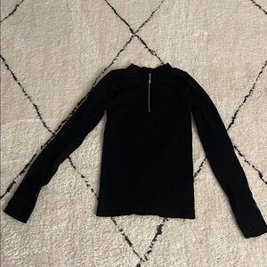 Free People Movement Black Long Sleeve Women's Top